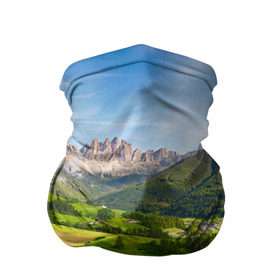 Бандана-труба 3D с принтом Альпы , 100% полиэстер, ткань с особыми свойствами — Activecool | плотность 150‒180 г/м2; хорошо тянется, но сохраняет форму | австрия | альпы | германия | горный хребет | горы | италия | красота | лес | лихтенштейн | луг | пейзаж | природа | простор | раздолье | словения | франция | швейцария