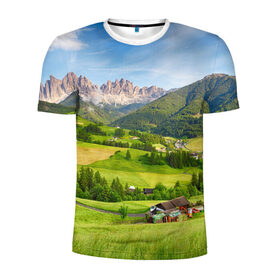 Мужская футболка 3D спортивная с принтом Альпы , 100% полиэстер с улучшенными характеристиками | приталенный силуэт, круглая горловина, широкие плечи, сужается к линии бедра | Тематика изображения на принте: австрия | альпы | германия | горный хребет | горы | италия | красота | лес | лихтенштейн | луг | пейзаж | природа | простор | раздолье | словения | франция | швейцария