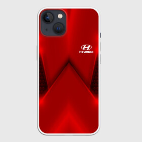 Чехол для iPhone 13 с принтом Hyundai car sport RED ,  |  | auto | automobile | car | carbon | hyundai | machine | motor | motor car | sport car | автомашина | бренд | легковой автомобиль | марка | спортивный автомобиль | тачка