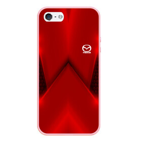 Чехол для iPhone 5/5S матовый с принтом Mazda car sport RED , Силикон | Область печати: задняя сторона чехла, без боковых панелей | auto | automobile | car | carbon | machine | mazda | motor | motor car | sport car | автомашина | бренд | легковой автомобиль | мазда | марка | спортивный автомобиль | тачка