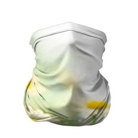 Бандана-труба 3D с принтом Полевые ромашки , 100% полиэстер, ткань с особыми свойствами — Activecool | плотность 150‒180 г/м2; хорошо тянется, но сохраняет форму | луг | поле | цветы