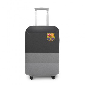 Чехол для чемодана 3D с принтом Барселона , 86% полиэфир, 14% спандекс | двустороннее нанесение принта, прорези для ручек и колес | barca | barcelona | barsa | barselona | espaniol | fcb | forca | ispania | la liga | барса | полосатая | форза | форма
