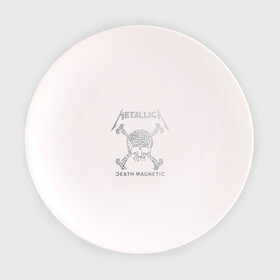 Тарелка 3D с принтом Metallica, death magnetic , фарфор | диаметр - 210 мм
диаметр для нанесения принта - 120 мм | metallica | джеймс хэтфилд | кирк хэмметт | ларс ульрих | металлика | роберт трухильо | рок группа