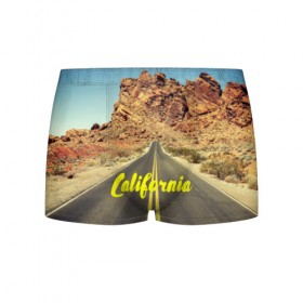 Мужские трусы 3D с принтом California collection , 50% хлопок, 50% полиэстер | классическая посадка, на поясе мягкая тканевая резинка | Тематика изображения на принте: california | usa | америка | города | дороги | калифорния | природа | страны | сша