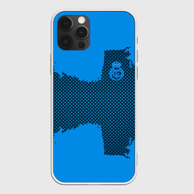 Чехол для iPhone 12 Pro с принтом REAL MADRID SPORT BLUE , силикон | область печати: задняя сторона чехла, без боковых панелей | football | soccer | реал мадрид
