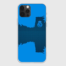 Чехол для iPhone 12 Pro Max с принтом REAL MADRID SPORT BLUE , Силикон |  | football | soccer | реал мадрид