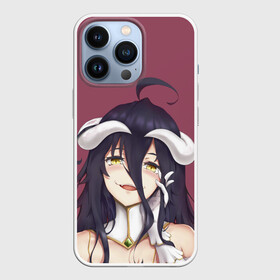 Чехол для iPhone 13 Pro с принтом Albedo Overlord ,  |  | Тематика изображения на принте: anime | overlord | владыка | повелитель