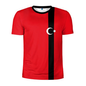 Мужская футболка 3D спортивная с принтом Турция лента , 100% полиэстер с улучшенными характеристиками | приталенный силуэт, круглая горловина, широкие плечи, сужается к линии бедра | tr | tur | анкара | герб | государство | знак | надпись | патриот | полосы | республика | символ | стамбул | страна | турецкая | турецкий | турки | турок | турция | турчанка | флаг | флага | цвета