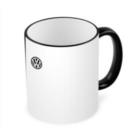 Кружка 3D с принтом Volkswagen , керамика | ёмкость 330 мл | volkswagen | авто | автомобиль | вольксваген | лого | машина | фолькс ваген | фольксваген | эмблема