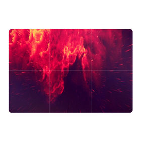 Магнитный плакат 3Х2 с принтом NEBULA IN SPACE , Полимерный материал с магнитным слоем | 6 деталей размером 9*9 см | abstraction | cosmos | nebula | space | star | universe | абстракция | вселенная | звезды | космос | мир | планеты