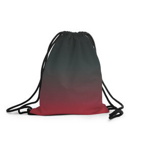 Рюкзак-мешок 3D с принтом Red Carbon , 100% полиэстер | плотность ткани — 200 г/м2, размер — 35 х 45 см; лямки — толстые шнурки, застежка на шнуровке, без карманов и подкладки | Тематика изображения на принте: carbon | градиент | карбон