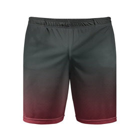 Мужские шорты 3D спортивные с принтом Red Carbon ,  |  | carbon | градиент | карбон