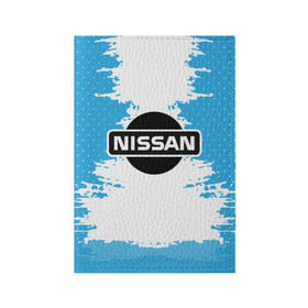 Обложка для паспорта матовая кожа с принтом Nissan , натуральная матовая кожа | размер 19,3 х 13,7 см; прозрачные пластиковые крепления | motor | nissan | авто | лого | машина | ниссан | тачка