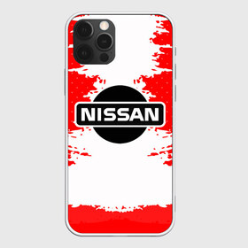 Чехол для iPhone 12 Pro Max с принтом Nissan , Силикон |  | motor | nissan | авто | лого | машина | ниссан | тачка