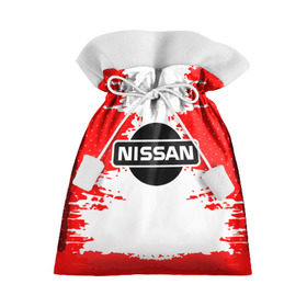 Подарочный 3D мешок с принтом Nissan , 100% полиэстер | Размер: 29*39 см | Тематика изображения на принте: motor | nissan | авто | лого | машина | ниссан | тачка