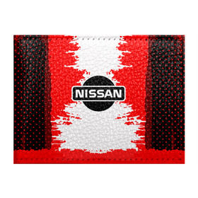 Обложка для студенческого билета с принтом Nissan , натуральная кожа | Размер: 11*8 см; Печать на всей внешней стороне | motor | nissan | авто | лого | машина | ниссан | тачка