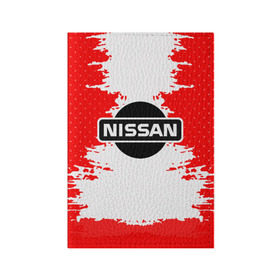 Обложка для паспорта матовая кожа с принтом Nissan , натуральная матовая кожа | размер 19,3 х 13,7 см; прозрачные пластиковые крепления | motor | nissan | авто | лого | машина | ниссан | тачка
