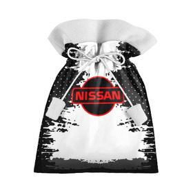 Подарочный 3D мешок с принтом Nissan , 100% полиэстер | Размер: 29*39 см | 