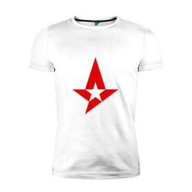 Мужская футболка премиум с принтом Team Astralis , 92% хлопок, 8% лайкра | приталенный силуэт, круглый вырез ворота, длина до линии бедра, короткий рукав | astralis