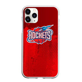 Чехол для iPhone 11 Pro Max матовый с принтом Ракета Рокетс , Силикон |  | nba | rockets | баскетбол | нба | хьюстон рокетс