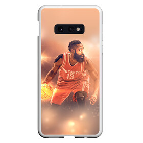 Чехол для Samsung S10E с принтом NBA Stars , Силикон | Область печати: задняя сторона чехла, без боковых панелей | hurden | nba | rockets | баскетбол | нба | харден | хьюстон рокетс