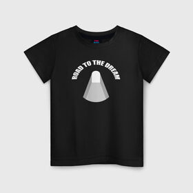 Детская футболка хлопок с принтом Road to the dream T-shirt , 100% хлопок | круглый вырез горловины, полуприлегающий силуэт, длина до линии бедер | Тематика изображения на принте: rdr | road to dream