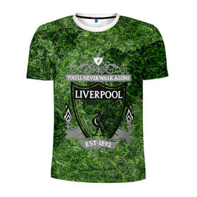 Мужская футболка 3D спортивная с принтом Championship Liverpool , 100% полиэстер с улучшенными характеристиками | приталенный силуэт, круглая горловина, широкие плечи, сужается к линии бедра | football | soccer | ливерпуль