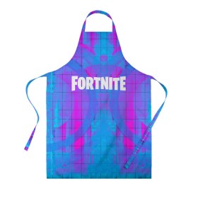 Фартук 3D с принтом Fortnite , 100% полиэстер | общий размер — 65 х 85 см, ширина нагрудника — 26 см, горловина — 53 см, длина завязок — 54 см, общий обхват в поясе — 173 см. Принт на завязках и на горловине наносится с двух сторон, на основной части фартука — только с внешней стороны | fortnite | ветряк | город | гроза | деревья | зомби | игры | каменоломня | кристалы | молния | озеро