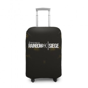 Чехол для чемодана 3D с принтом Rainbow Six Siege , 86% полиэфир, 14% спандекс | двустороннее нанесение принта, прорези для ручек и колес | action | game | rainbow six siege | tom clancys | игры | осада | радуга | радуга 6 | том кленси | шутер