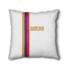 Подушка 3D с принтом Armenia 2 , наволочка – 100% полиэстер, наполнитель – холлофайбер (легкий наполнитель, не вызывает аллергию). | состоит из подушки и наволочки. Наволочка на молнии, легко снимается для стирки | armenia | армения