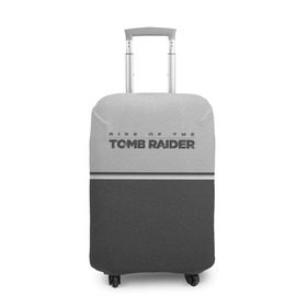 Чехол для чемодана 3D с принтом Rise of the Tomb Raider , 86% полиэфир, 14% спандекс | двустороннее нанесение принта, прорези для ручек и колес | croft | lara | raider | tomb | гробниц | игра | крофт | лара | расхитительница