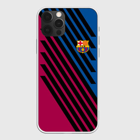 Чехол для iPhone 12 Pro Max с принтом BARCELONA SPORT , Силикон |  | fc | fc baeca | football | football club | sport | барселона | спорт | спортивные | униформа | фирменые цвета | фк | футбол | футбольный клуб