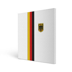 Холст квадратный с принтом I Love Germany , 100% ПВХ |  | Тематика изображения на принте: 