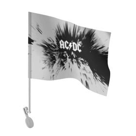 Флаг для автомобиля с принтом AC/DC , 100% полиэстер | Размер: 30*21 см | ac dc | atco | atlantic | columbia | east west | elektra | emi | epic | ангус янг | крис слэйд | музыка | стиви янг | эксл роуз