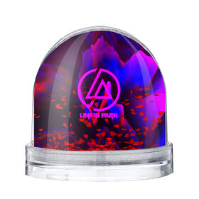 Водяной шар с принтом Linkin park , Пластик | Изображение внутри шара печатается на глянцевой фотобумаге с двух сторон | 
