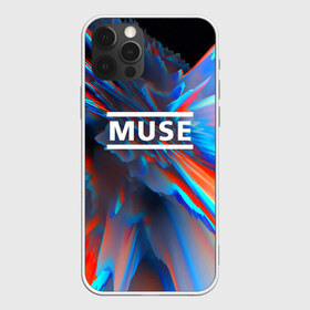 Чехол для iPhone 12 Pro Max с принтом MUSE , Силикон |  | logo | muse | music | pop | rock | usa | альтернатива | америка | металл | музыка | музыкальный | поп | рок