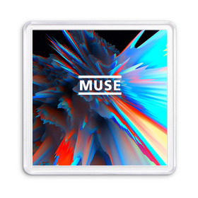 Магнит 55*55 с принтом MUSE , Пластик | Размер: 65*65 мм; Размер печати: 55*55 мм | logo | muse | music | pop | rock | usa | альтернатива | америка | металл | музыка | музыкальный | поп | рок