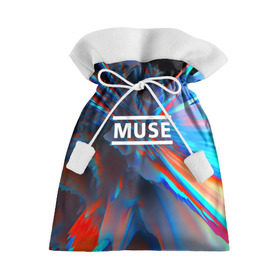 Подарочный 3D мешок с принтом MUSE , 100% полиэстер | Размер: 29*39 см | logo | muse | music | pop | rock | usa | альтернатива | америка | металл | музыка | музыкальный | поп | рок