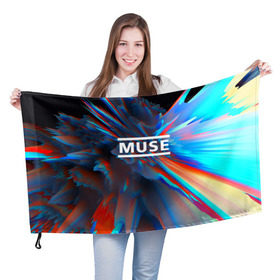 Флаг 3D с принтом MUSE , 100% полиэстер | плотность ткани — 95 г/м2, размер — 67 х 109 см. Принт наносится с одной стороны | logo | muse | music | pop | rock | usa | альтернатива | америка | металл | музыка | музыкальный | поп | рок