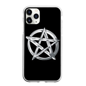 Чехол для iPhone 11 Pro Max матовый с принтом Пентаграмма , Силикон |  | звезда | знаки | круг | магия | оккультизм | пентаграмма | пентакль | символы | сокральность | эзотерика