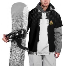 Накидка на куртку 3D с принтом Real Madrid sport uniform colo , 100% полиэстер |  | 