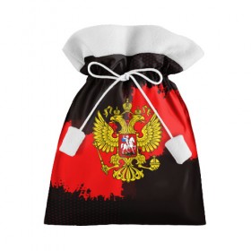 Подарочный 3D мешок с принтом RUSSIA red collection 2018 , 100% полиэстер | Размер: 29*39 см | 