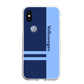 Чехол для iPhone XS Max матовый с принтом Volkswagen , Силикон | Область печати: задняя сторона чехла, без боковых панелей | volkswagen | авто | автомобиль | вольксваген | лого | машина | фолькс ваген | фольксваген | эмблема