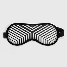Маска для сна 3D с принтом Кибер Зебра , внешний слой — 100% полиэфир, внутренний слой — 100% хлопок, между ними — поролон |  | black and white stripes | geometry | vest | zebra | геометрия | зебра | тельняшка | черно белая полоска