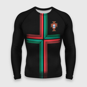 Мужской рашгард 3D с принтом Portugal 2018 WC alternative ,  |  | confederation | cup | euro | portugal | world | европы | конфедераций | кубок | мира | португалия | чемпионат