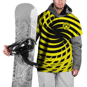 Накидка на куртку 3D с принтом FC Borussia Dortmund , 100% полиэстер |  | боруссия | дортмунд