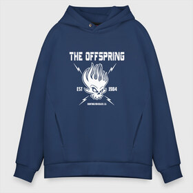 Мужское худи Oversize хлопок с принтом The Offspring est 1984 , френч-терри — 70% хлопок, 30% полиэстер. Мягкий теплый начес внутри —100% хлопок | боковые карманы, эластичные манжеты и нижняя кромка, капюшон на магнитной кнопке | Тематика изображения на принте: offspring | офспринг | оффспринг | рок