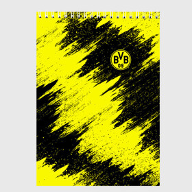 Скетчбук с принтом FC Borussia Dortmund , 100% бумага
 | 48 листов, плотность листов — 100 г/м2, плотность картонной обложки — 250 г/м2. Листы скреплены сверху удобной пружинной спиралью | боруссия | дортмунд