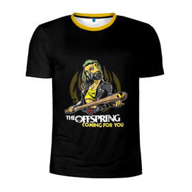 Мужская футболка 3D спортивная с принтом The Offspring, coming for you , 100% полиэстер с улучшенными характеристиками | приталенный силуэт, круглая горловина, широкие плечи, сужается к линии бедра | Тематика изображения на принте: the offspring | офспринг | оффспринг | рок
