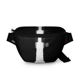 Поясная сумка 3D с принтом Chelsea sport sport uniform , 100% полиэстер | плотная ткань, ремень с регулируемой длиной, внутри несколько карманов для мелочей, основное отделение и карман с обратной стороны сумки застегиваются на молнию | 